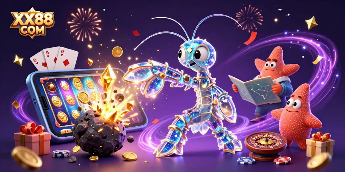 Win big with XX88 COM in a dynamic 3D casino adventure featuring exciting gaming elements.
