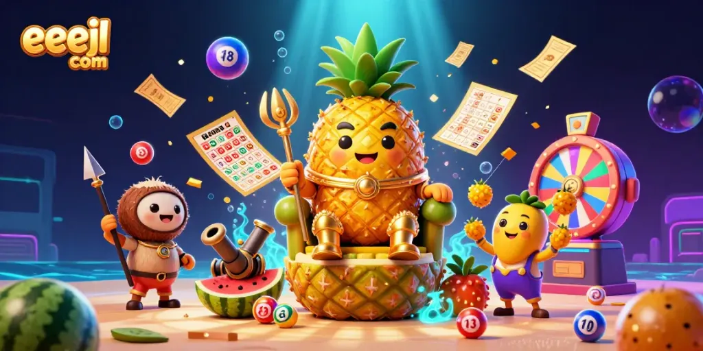 Experience exciting games at eejl com with vibrant characters and casino elements.