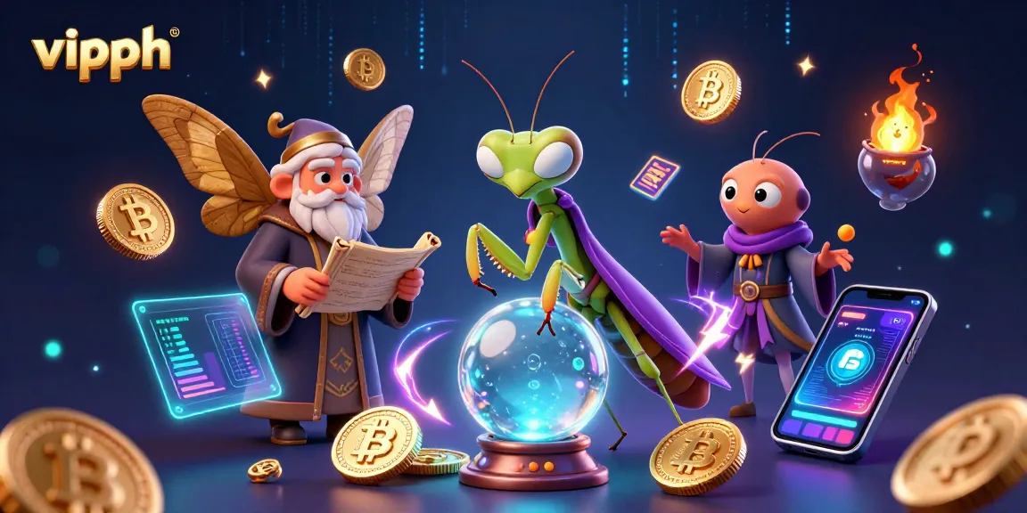 Experience vipph with an exciting illustration of a mystical casino scene filled with dynamic game elements.