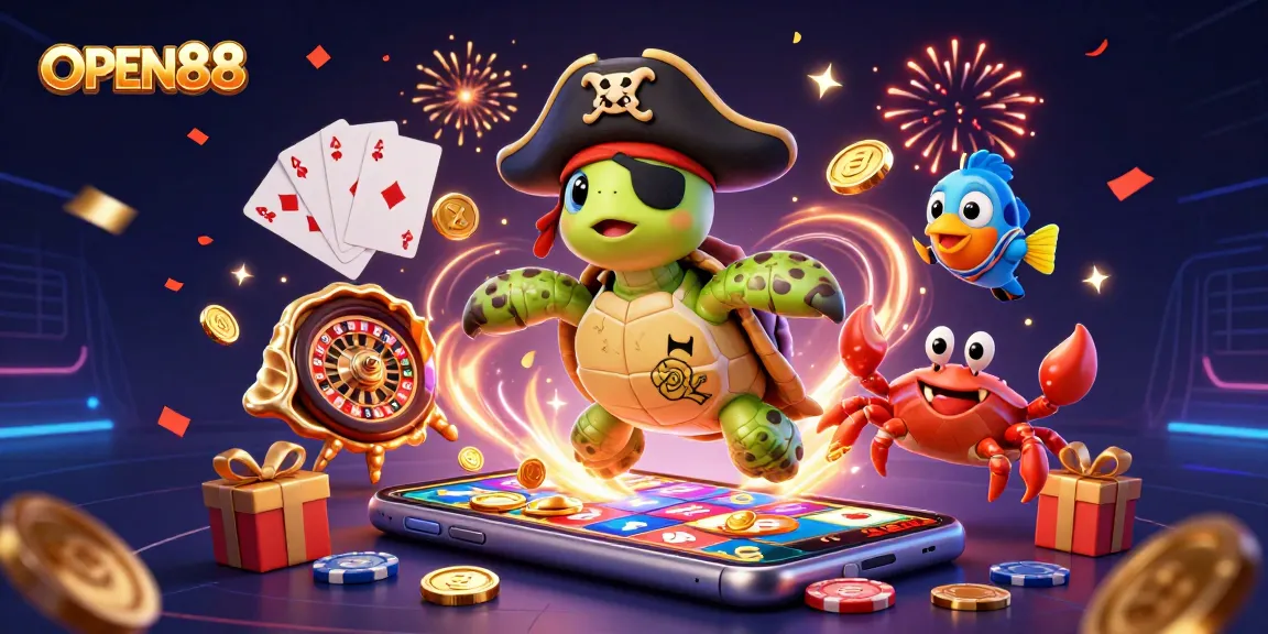 Spin vibrant slots and enjoy winning excitement with OPEN88's colorful gaming scene.