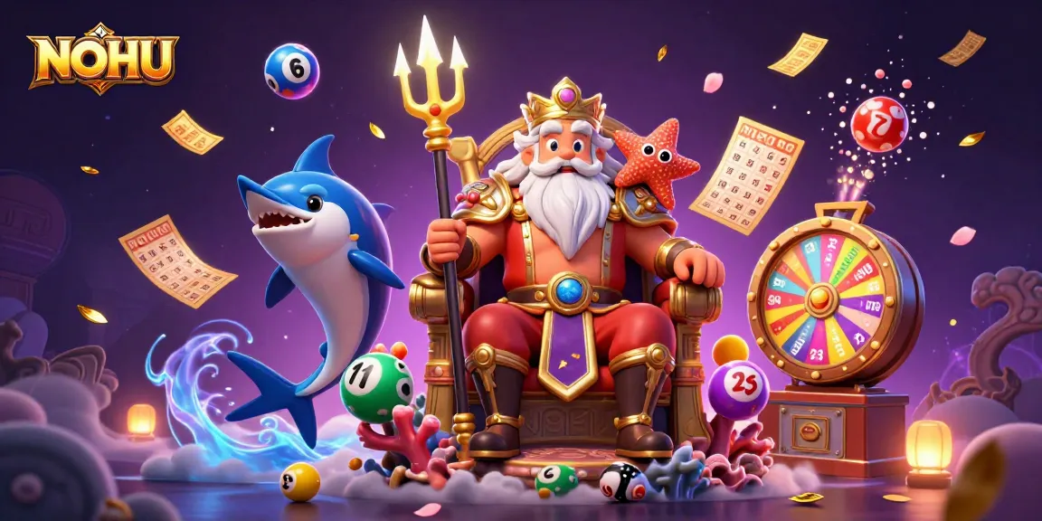 Win big at NOHU with vibrant lottery balls and a unique underwater casino experience.