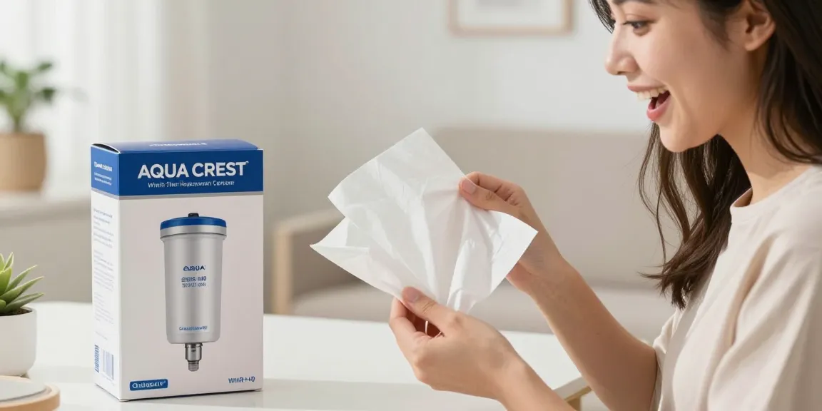 AQUA CREST WHR-140 Shower Filter Replacement Cartridge for Culligan® WHR-140, ideal for e-commerce shopping and product reviews.