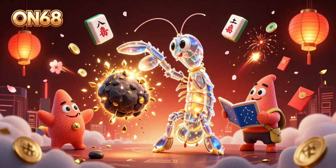 Engage with ON68's thrilling gaming adventure featuring a galactic samurai and treasures.