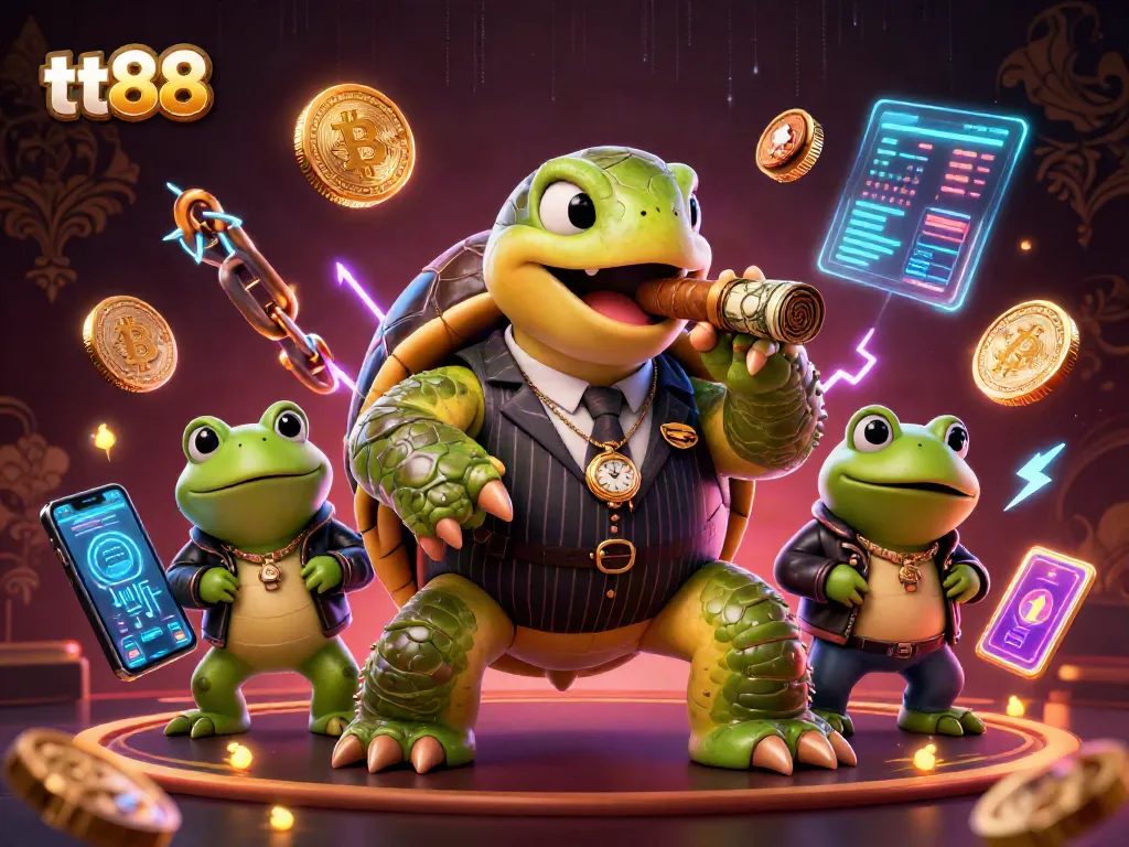 Play at tt88 and enjoy an electrifying casino experience with the snapping turtle mobster!