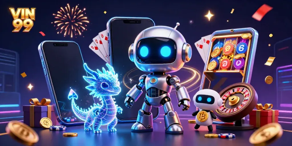 Experience the thrill of VIN 99 with immersive gaming elements and exciting characters.