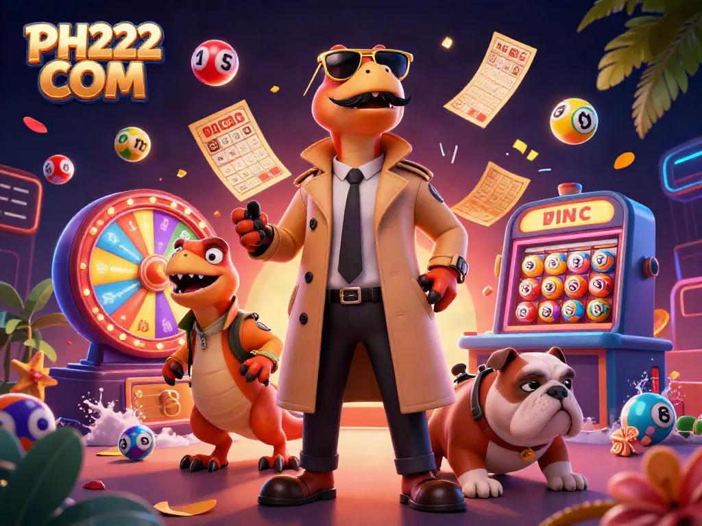 Engage in thrilling online gaming experiences at PH222 COM with raptors and dynamic lottery elements.