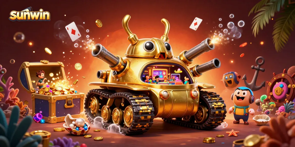 Engage with the vibrant sunwin 3D casino scene full of action and treasures.