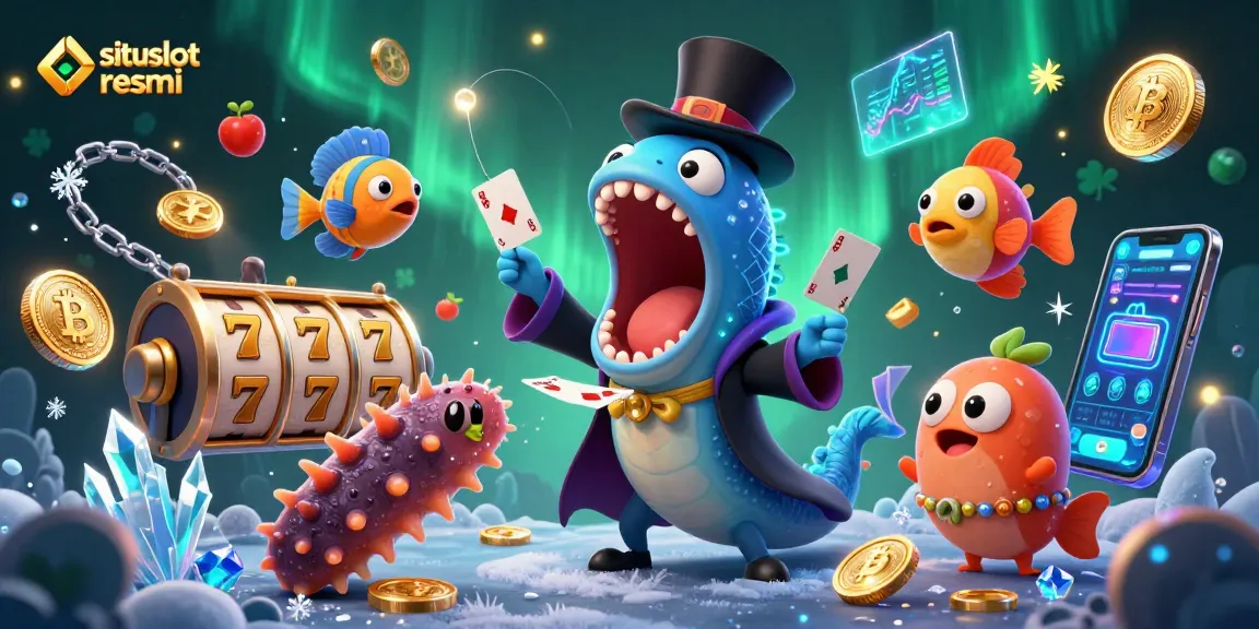 Engage in thrilling gameplay with situs slot resmi, featuring vibrant characters and captivating slot elements.