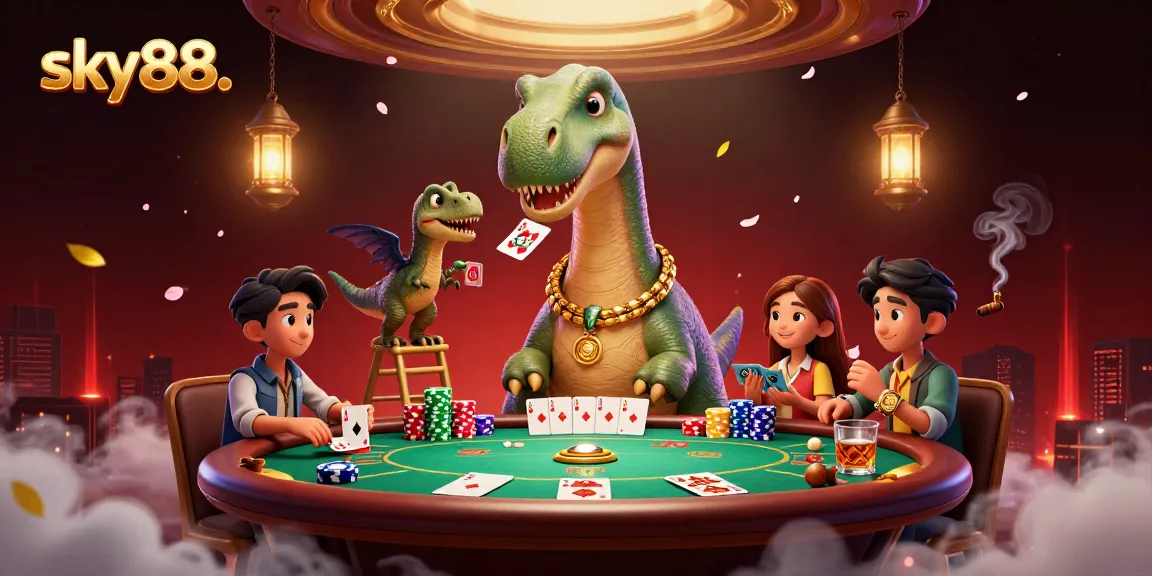 Experience exhilarating gameplay at sky88. with dynamic poker action and colorful casino elements.