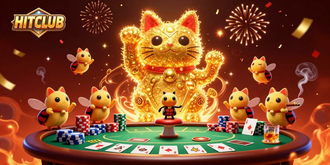 Join HITCLUB for an immersive gaming experience with themed casino symbols and dynamic visuals.