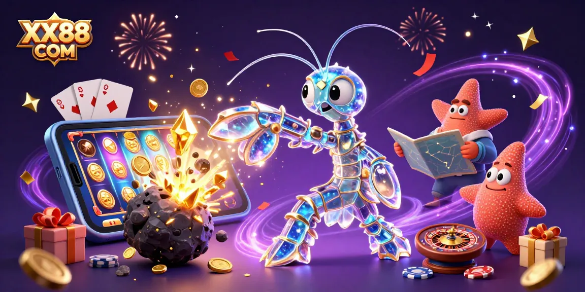 Win big with XX88 COM in a dynamic 3D casino adventure featuring exciting gaming elements.