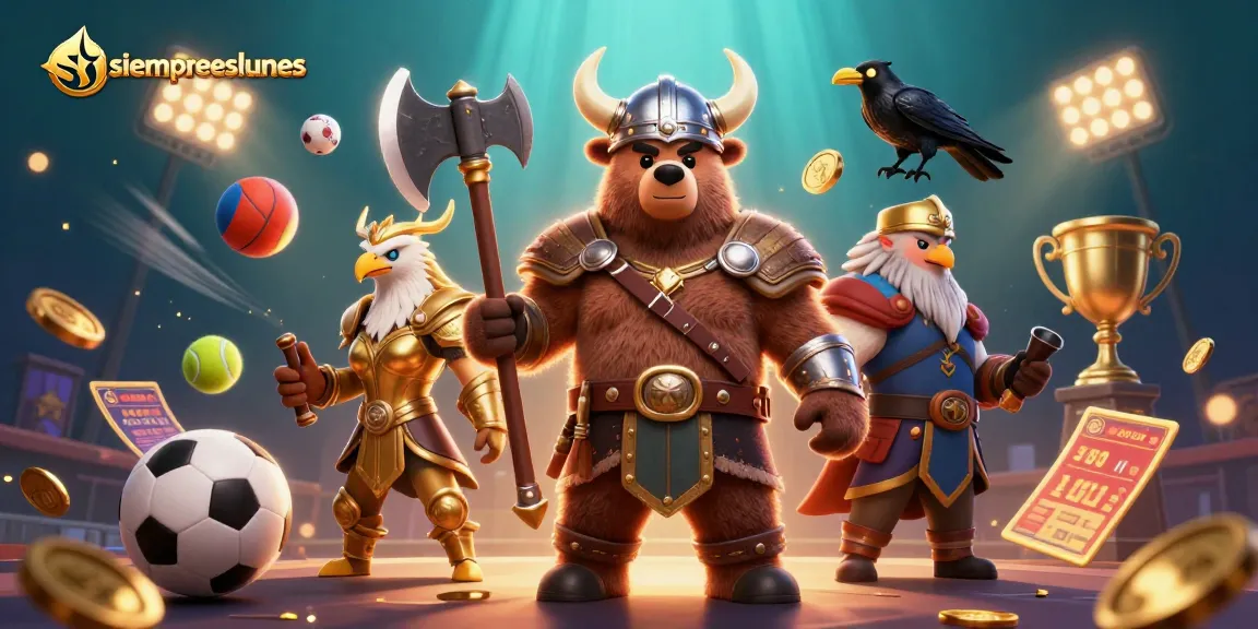 Join the excitement at siempreeslunes with captivating casino action featuring dynamic sports betting elements.